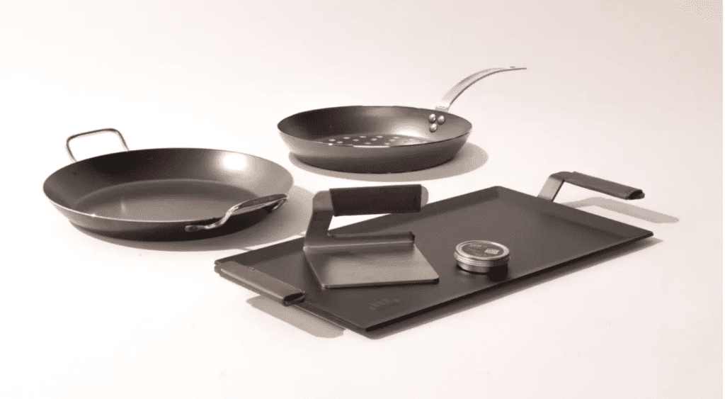 carbon steel cookware pots and pans