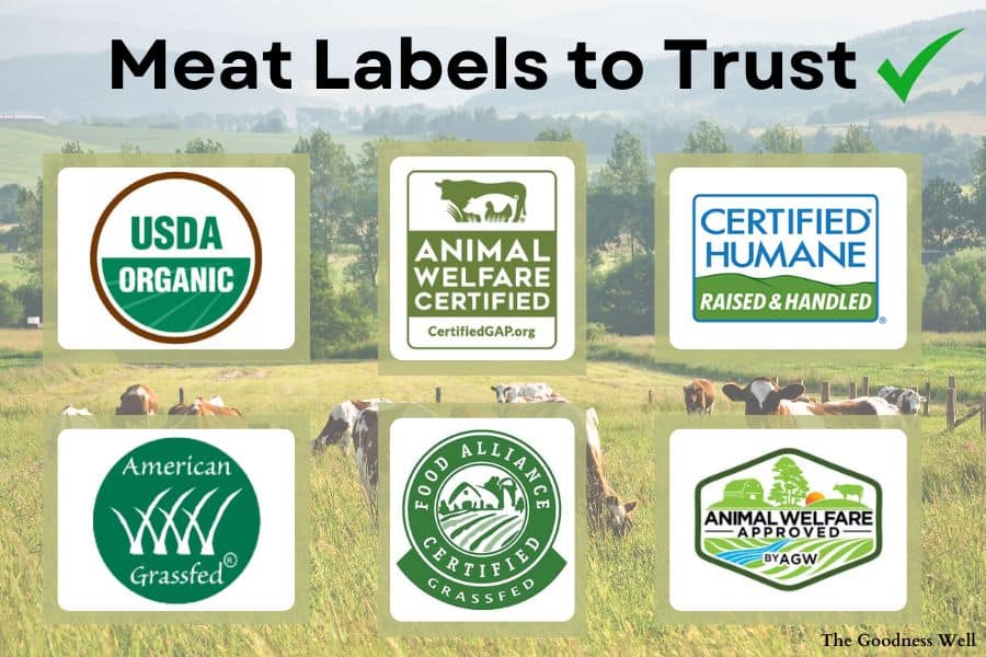 meat labels and certifications 
