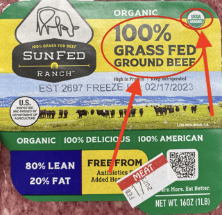 grass fed beef