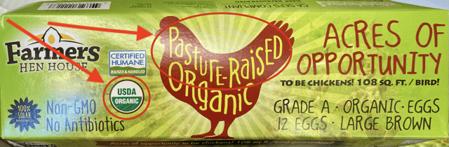 pasture raised eggs