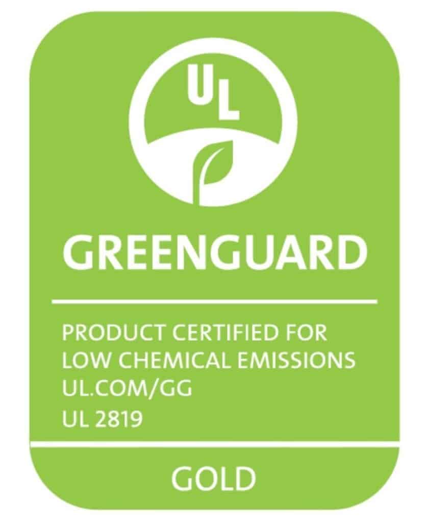 GREENGUARD Gold certification