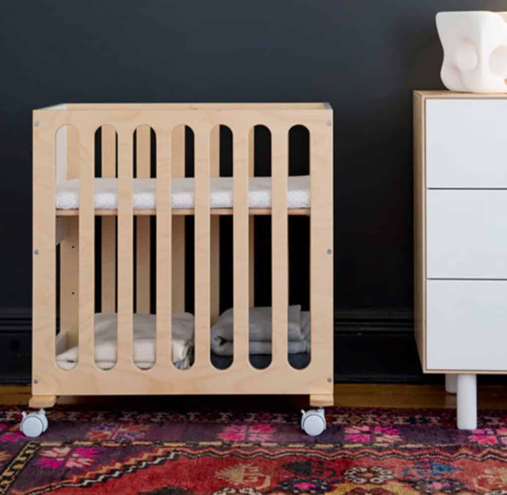 modern nursery bassinet