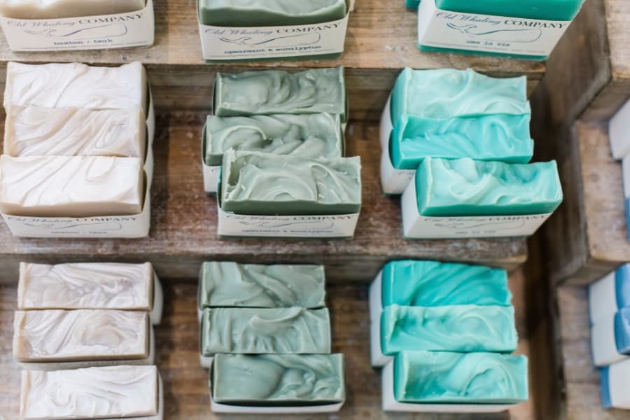 small business selling soap