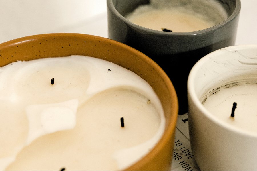 paraffin wax candles