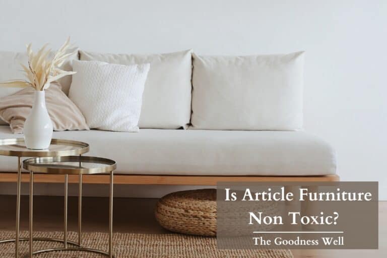 Is Article Furniture Non Toxic?