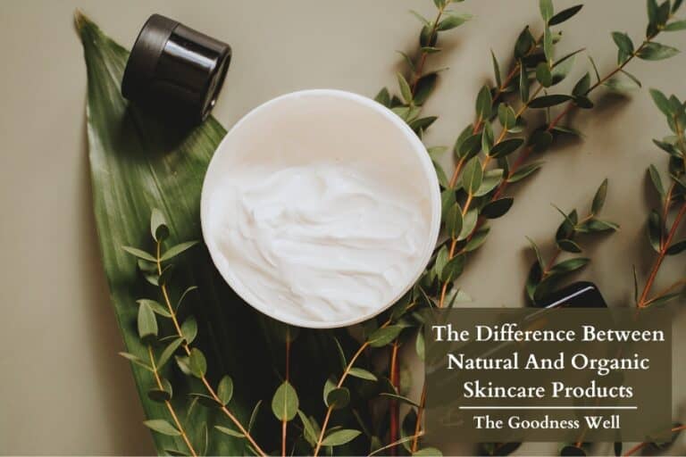The Difference Between Natural And Organic Skincare Products