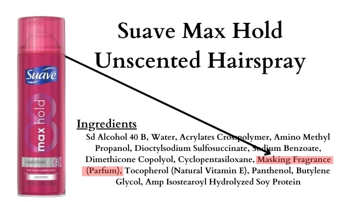 example of an unscented product that contains perfume