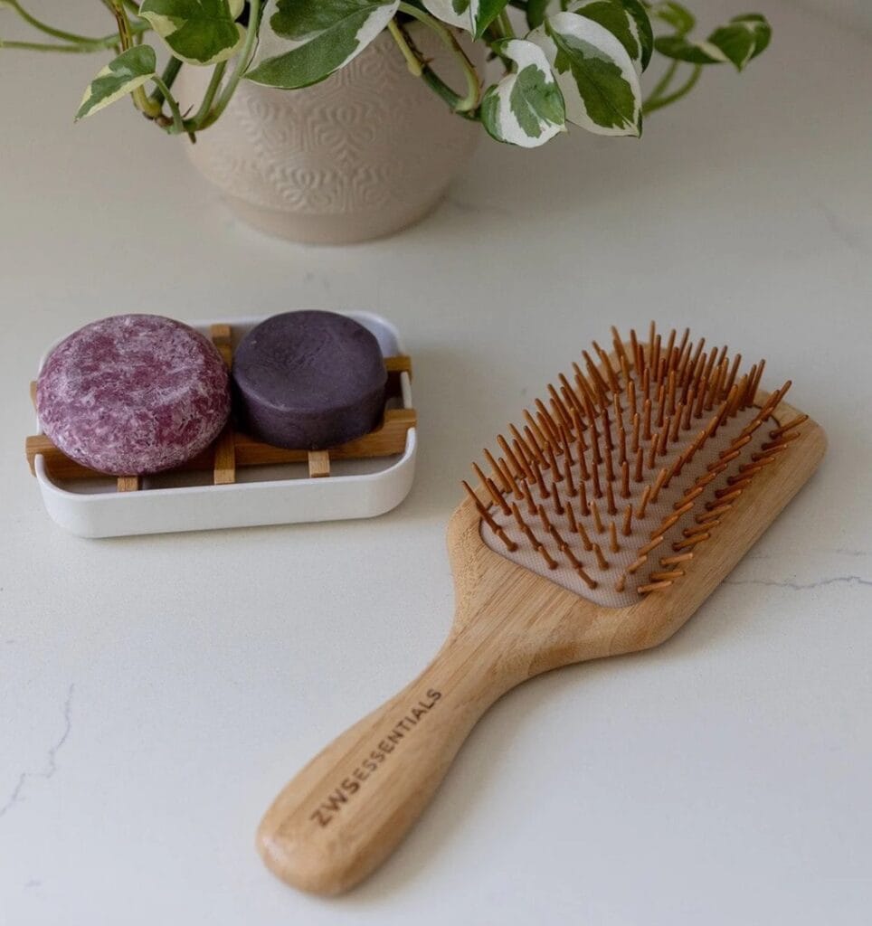 bamboo hair brush