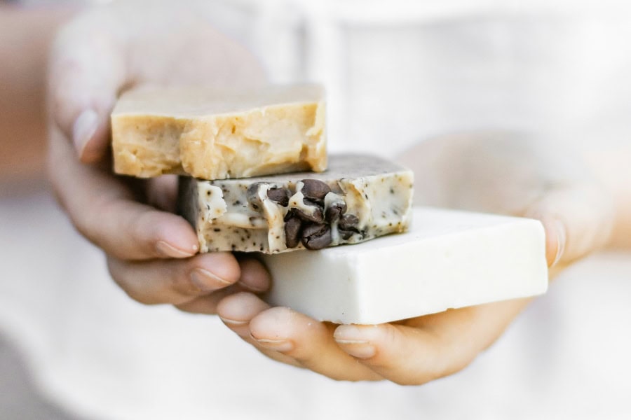 bars of natural soap