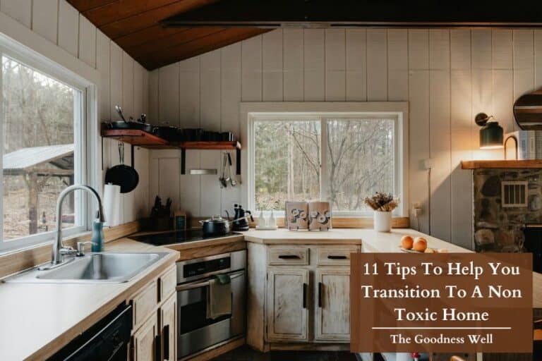 non toxic kitchen area