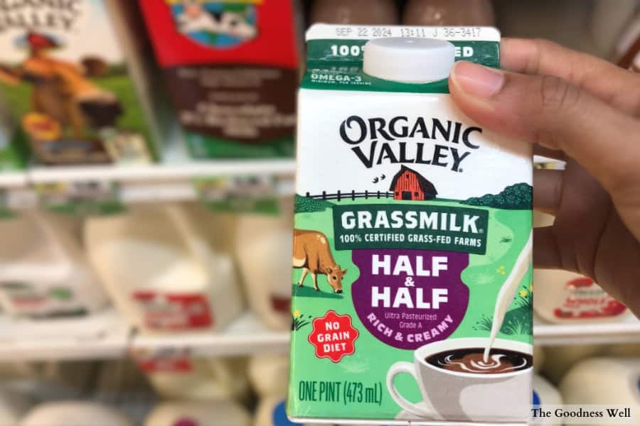 Organic Valley Grassmilk Half & Half