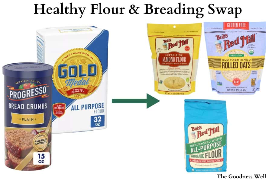 flour and breading 