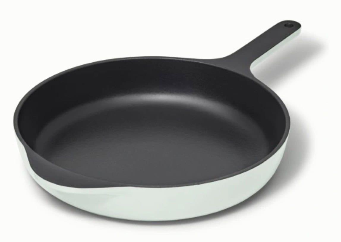 enameled cast iron skillet