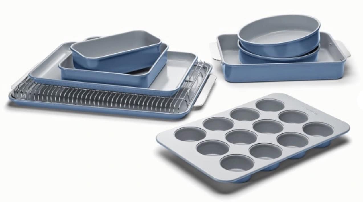 blue non toxic bakeware