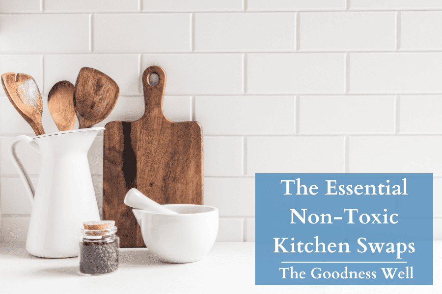 wooden spatulas and a cutting board