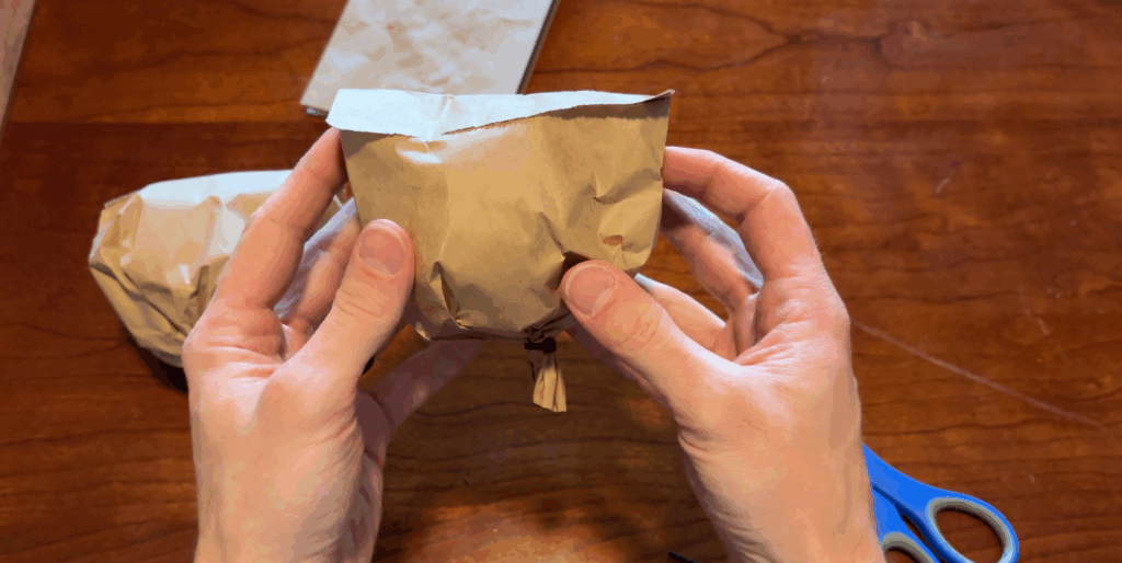 a finished fake hornets nest