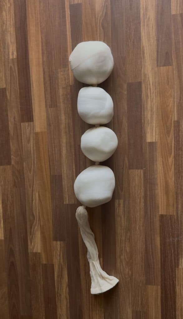 multiple bundles of wool