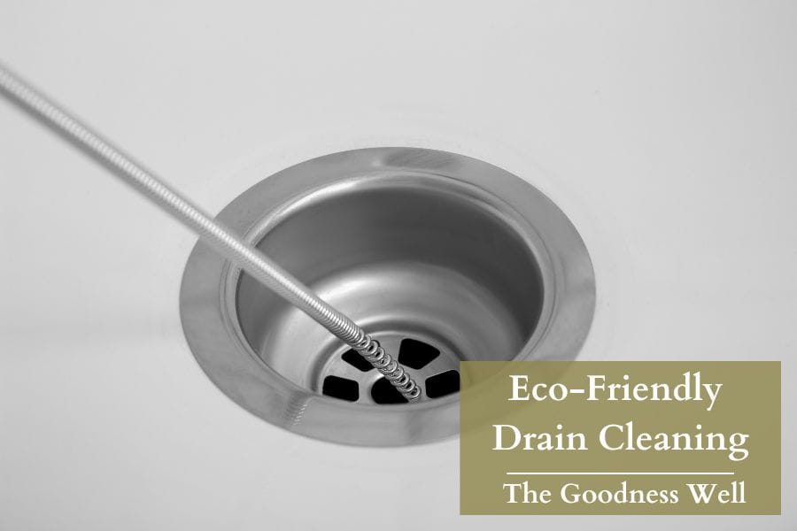 putting a drain snake in a drain