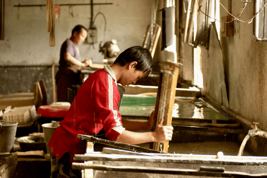 rural factory worker