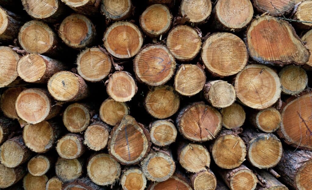 Natural unfinished lumber